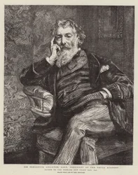Sir Frederick Leighton, Baronet, præsident for Royal Academy